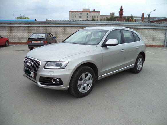 2013 Audi Q5 I (8R) Рестайлинг, серебристый - вид 4