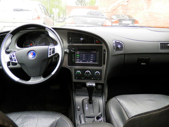 2007 Saab 9-5 I Рестайлинг 2, чёрный, 850000 рублей - вид 10