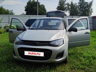 2014 Lada (ВАЗ) Kalina II, серебристый, 310000 рублей, вид 1