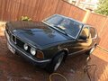 1983 BMW 7 серии, чёрный