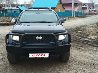 2008 Nissan Navara (Frontier) III (D40), синий, 1499000 рублей, вид 1