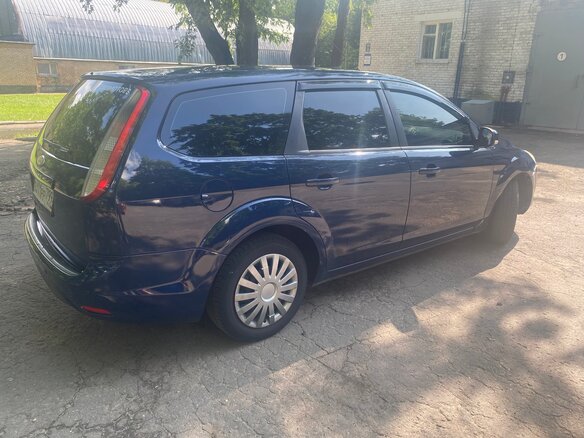 2008 Ford Focus II Рестайлинг, синий, 650000 рублей - вид 2