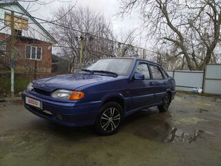 2002 Lada (ВАЗ) 2115, синий, 255000 рублей, вид 1