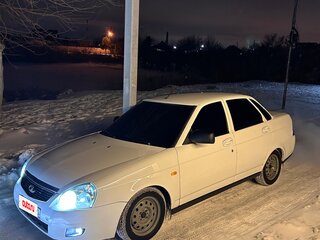 2014 Lada (ВАЗ) Priora I Рестайлинг, белый, 600000 рублей, вид 4