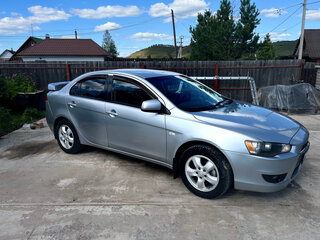 2007 Mitsubishi Lancer X, серебристый, 600000 рублей, вид 3