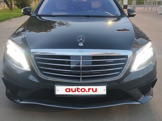 2015 Mercedes-Benz S-Класс AMG 63 AMG Long III (W222, C217), чёрный, 5900000 рублей, вид 4