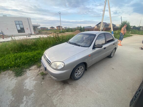 2008 Chevrolet Lanos I, серебристый - вид 5