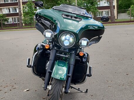 2015 Harley-Davidson Electra Glide, зелёный, 1100000 рублей, вид 1