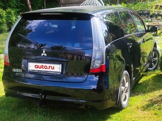 2006 Mitsubishi Grandis I, чёрный, 450000 рублей, вид 4