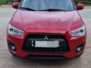 2014 Mitsubishi ASX I Рестайлинг, красный, 1650000 рублей, вид 2