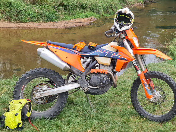 2022 KTM 350 EXC F, оранжевый, 670000 рублей - вид 5