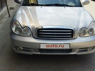 2010 Hyundai Sonata ТагАЗ IV (EF) Рестайлинг, серебристый, 550000 рублей, вид 1