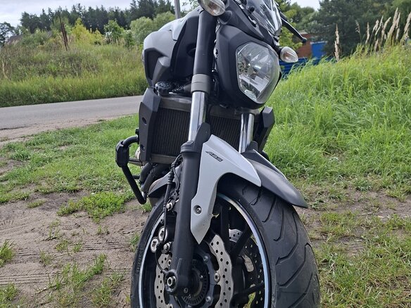2014 Yamaha MT-07 (FZ-07), белый, 530000 рублей