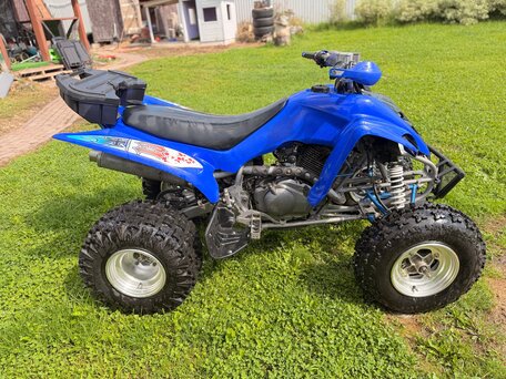 2012 Yamaha Raptor YFM350, синий, 500000 рублей, вид 3