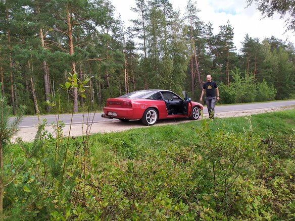 1990 Nissan 200SX S13, пурпурный, 1600000 рублей - вид 10