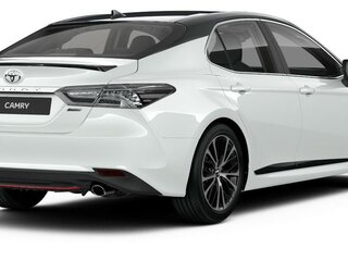 2020 Toyota Camry VIII (XV70), белый, 3500000 рублей, вид 4