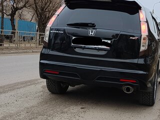 2009 Honda Stream II Рестайлинг, чёрный, 1100000 рублей, вид 4