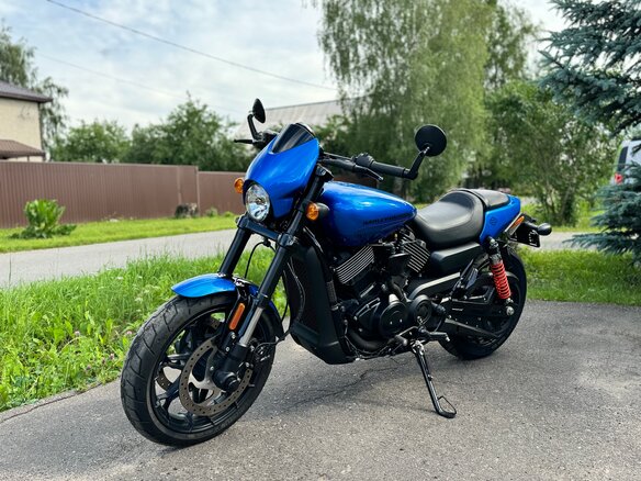 2018 Harley-Davidson Street Rod, синий, 685000 рублей - вид 7