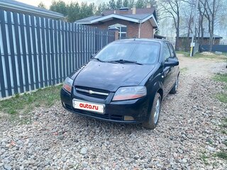 2007 Chevrolet Aveo I, чёрный, 335000 рублей, вид 1