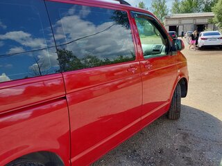 2014 Volkswagen Caravelle T5 Рестайлинг, красный, 2200000 рублей, вид 5