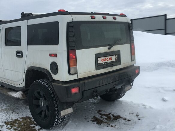 2008 Hummer H2 I Рестайлинг, белый, 3000000 рублей - вид 3