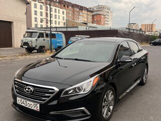 2015 Hyundai Sonata VII (LF), чёрный, 1750000 рублей, вид 1