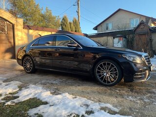 2019 Mercedes-Benz S-Класс 400 d Long VI (W222, C217) Рестайлинг, чёрный, 6490000 рублей, вид 4