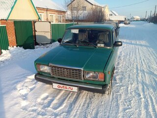 2004 Lada (ВАЗ) 2107, зелёный, 95000 рублей, вид 2