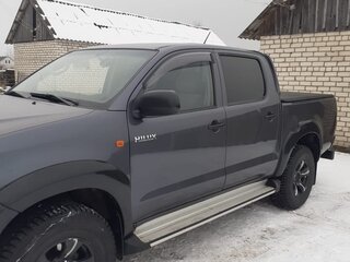 2012 Toyota Hilux VII Рестайлинг, серый, 2300000 рублей, вид 3