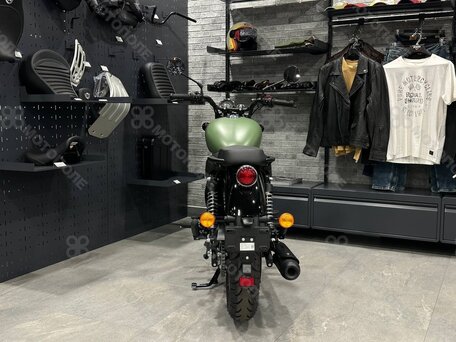 2025 Royal Enfield Meteor, зелёный, 509000 рублей, вид 4