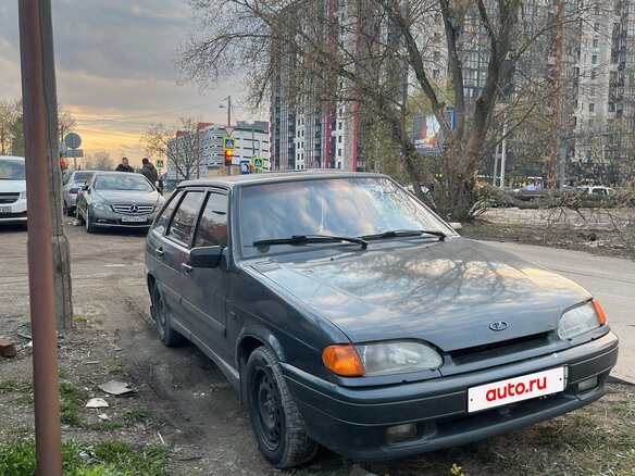 2012 Lada (ВАЗ) 2114, серый - вид 1