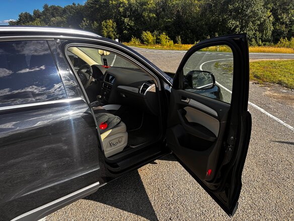 2012 Audi Q5 I (8R) Рестайлинг, чёрный - вид 13