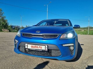 2017 Kia Rio IV, синий, 1400000 рублей, вид 2