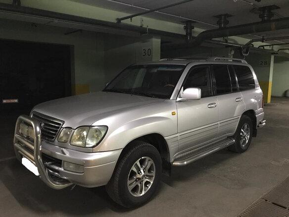 2006 Lexus LX 470 II Рестайлинг, серебристый - вид 2