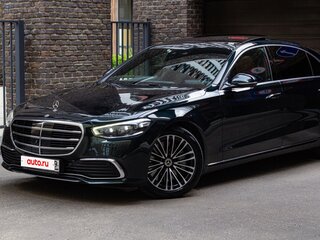 2021 Mercedes-Benz S-Класс 350 d Long 4MATIC VII (W223), зелёный, 10200000 рублей, вид 3