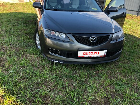 2006 Mazda 6 I (GG) Рестайлинг, серый, 520000 рублей - вид 1
