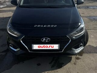 2018 Hyundai Solaris II, чёрный, 1150000 рублей, вид 1