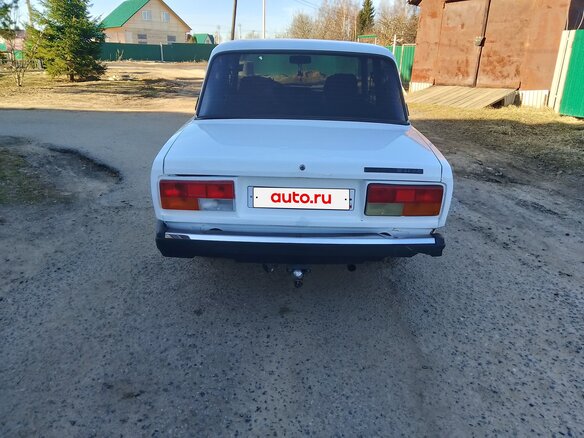 2007 Lada (ВАЗ) 2107, белый, 220000 рублей - вид 5