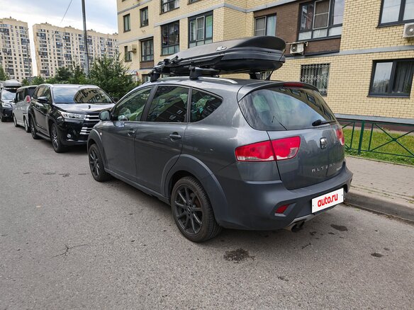 2012 SEAT Altea Freetrack I Рестайлинг, серый - вид 5
