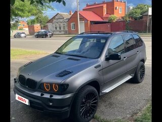 2001 BMW X5 4.4i I (E53), зелёный, 700000 рублей, вид 1