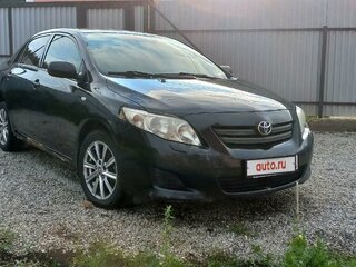 2008 Toyota Corolla X (E140, E150), чёрный, 900000 рублей, вид 2