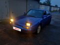 1990 Mazda 323 IV (BG), синий, 95000 рублей