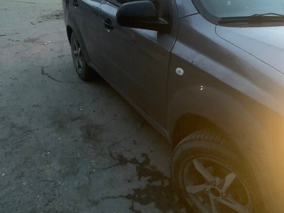 2009 Chevrolet Aveo I Рестайлинг, серый, 150000 рублей - вид 5