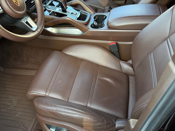 2018 Porsche Cayenne Turbo III, чёрный, 7900000 рублей - вид 5