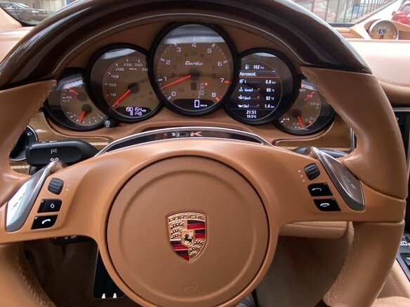 2013 Porsche Panamera Turbo Executive I Рестайлинг, фиолетовый, 3120000 рублей - вид 18