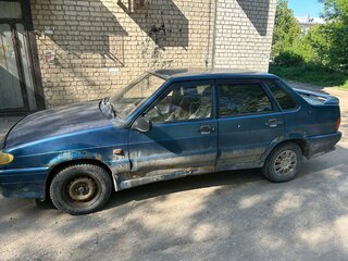 2004 Lada (ВАЗ) 2115, зелёный, 40000 рублей, вид 4