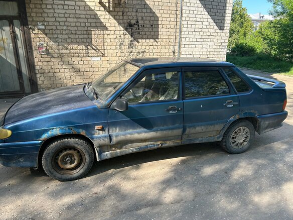 2004 Lada (ВАЗ) 2115, зелёный, 40000 рублей - вид 3