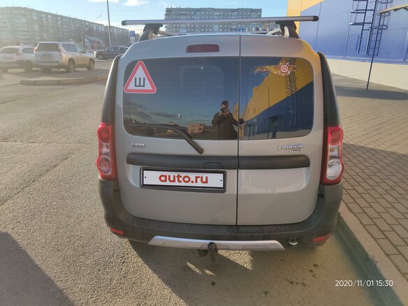 2017 Lada (ВАЗ) Largus Cross I, бежевый, 870000 рублей - вид 15