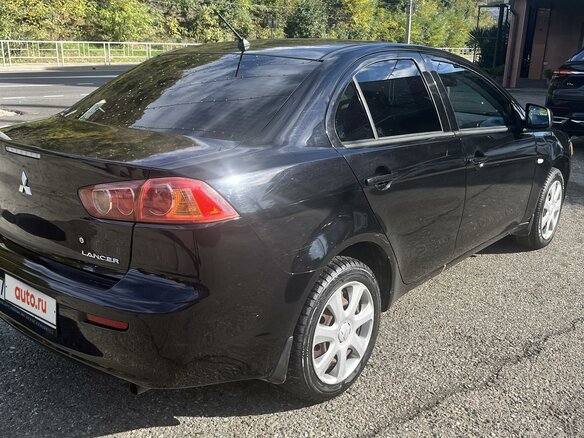 2008 Mitsubishi Lancer X, чёрный, 620000 рублей - вид 4