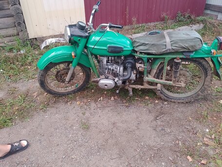 1972 Урал M-67, зелёный, 70000 рублей, вид 1